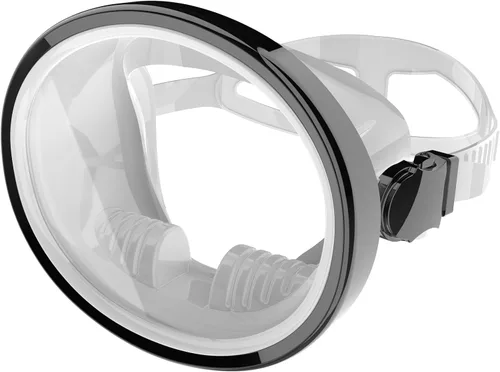 Miniatura 5 de Máscara de buceo Máscara de buceo Máscara de pesca submarina Máscara de agua de apnea de vidrio templado ovalada HD antivaho Gafas de buceo