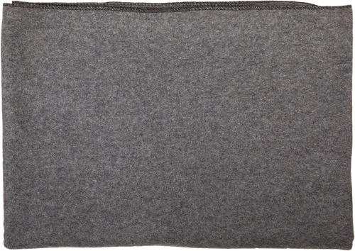 Farm Blue Manta de emergencia de supervivencia de lana, estilo militar, 80 x 62 pulgadas, gruesa y ligera, para campamento militar, mantas de