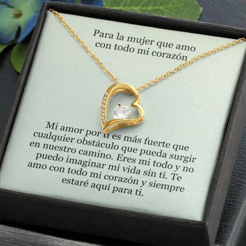 Miniatura 6 de Collar Amor por Siempre - for Ever Love- para la Mujer que amo con todo mi corazón