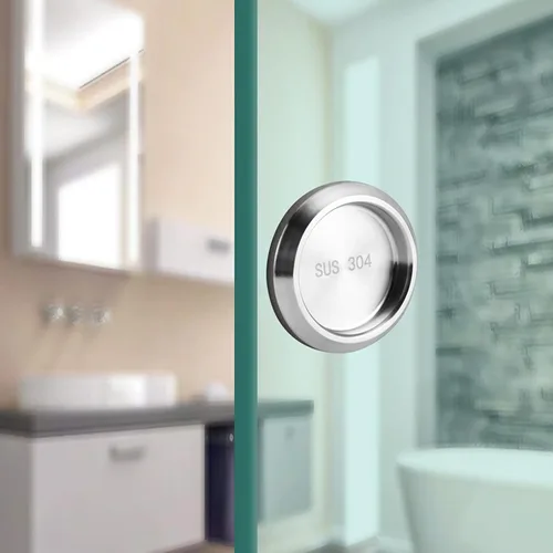Miniatura 2 de Perillas pequeñas para puerta corrediza para baño, piezas de repuesto, manijas de puerta de ducha, pomos de puerta redondos, manija de puerta