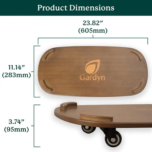 Miniatura 6 de Gardyn Home Dolly - Carrito móvil con ruedas para sistema de cultivo hidropónico y torre de jardín interior, mueve fácilmente tus sistemas