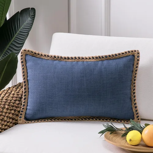 Miniatura 31 de Phantoscope Farmhouse - Fundas de almohada decorativas para exteriores, Poliéster & Mezcla de poliéster, Beige, 18" x 18