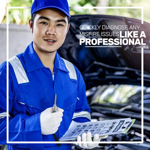 Miniatura 7 de Ram-Pro - Probador de chispas en línea, Motor de Enchufe de Encendido de 6 a 12 voltios, a prueba de tontos, herramienta de detección de diagnóstico