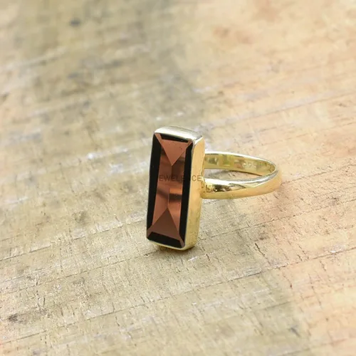 Miniatura 91 de Anillo de plata de ley maciza superpuesta de oro amarillo de 18 quilates para mujer, anillo de compromiso de plata esterlina, juego de bisel