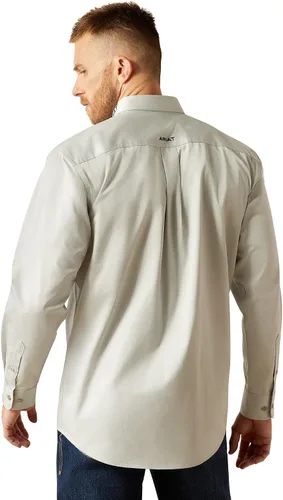 Miniatura 27 de Ariat Camisa de sarga con logotipo del equipo para hombre