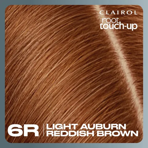 Miniatura 10 de Clairol Root Touch-Up de Nice'n Easy - Tinte permanente para el cabello, color caoba claro 6R/Marrón rojizo claro, paquete de 2 6R castaño