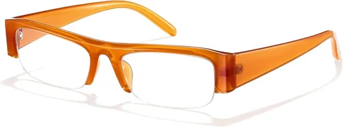 Miniatura 9 de livho Lentes retro elegantes con bloqueo de luz azul — Marco rectangular estrecho de principios de la década de 2000 para mujer