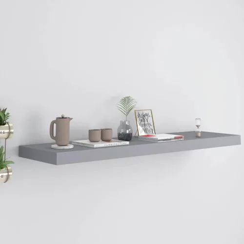 Miniatura 120 de Estantes flotantes de pared, juego de 4 estantes decorativos para montar en la pared, estante colgante con soportes invisibles para decoración