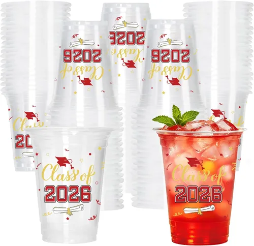 Miniatura 8 de 40 tazas para el 4 de julio, vasos patrióticos de plástico de 16 onzas, tazas desechables de fiesta de banderas estadounidenses, tazas de 250