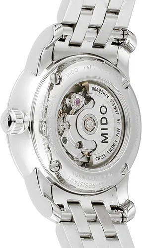 Miniatura 2 de Mido MIDO-M76004761 Baroncelli Reloj suizo automático plateado para mujer, plateado, Moderno