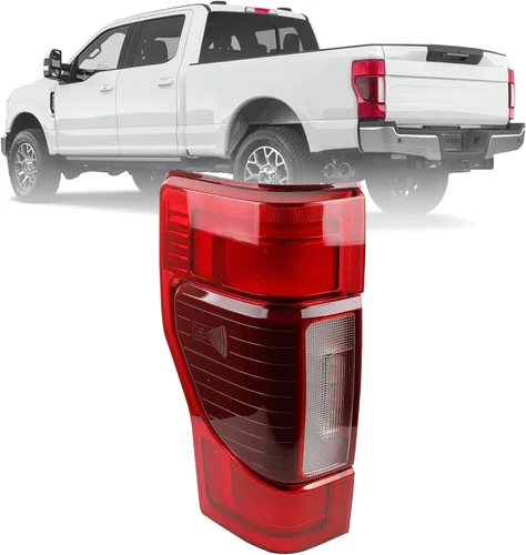 Dasbecan Conjunto de luz trasera LED para lado izquierdo del conductor Compatible con Ford F250 F350 F450 2020-2022, puede instalarse en la luz