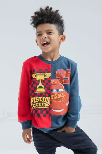 Miniatura 5 de Disney Lion King Mickey Mouse Pixar Cars Lightning McQueen Simba Pluto Sweatshirt Toddler to Big Kid