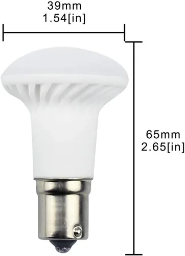 Miniatura 6 de Bonlux 1383 R12 LED 12V 24V RV Bombilla de lectura para lancha, 3W 1156 1141 BA15S SC Bayoneta LED de elevador, 25 W, reemplazo incandescente