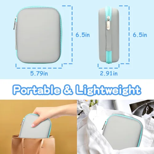 Miniatura 6 de Kit de aseo para bebés para niños y niñas, seguridad para recién nacidos, juego de aseo esencial para guardería, regalo para padres primerizos, gris