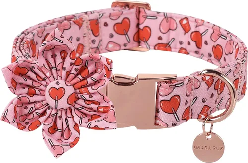 Miniatura 17 de Collar patriótico para perro con pajarita, collar de perro con lazo para el 4 de julio, collar de bandera estadounidense para perros medianos