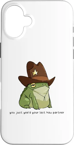 Miniatura 23 de Funny You Just Yee'd Your Last Haw Partner Cowboy Frog Meme - Funda para iPhone 17