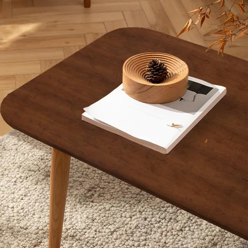 Miniatura 3 de Abyssaly Papel de Contacto de Madera, Papel Tapiz de Despegar y Pegar Rojo/Marrón para Gabinetes, Envoltura de Vinilo de Grano de Madera Sintética