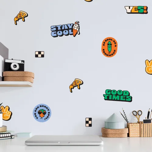 Miniatura 33 de Teddylabels - Las calcomanías del Mar Profundo - Pegatinas de pared fáciles de aplicar y extraíbles: Transforma el dormitorio de tu niño pequeño