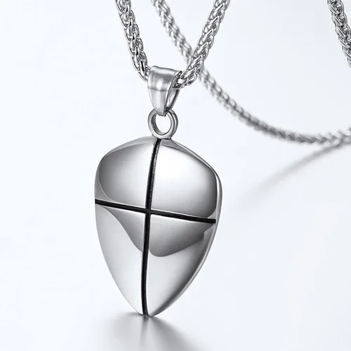 Miniatura 305 de U7 Saint Benedict/Michael Medal Necklace, 316L Stainless Steel Virgin Mary Necklace for Men Women, Bible Verse Protection Necklace Catholic