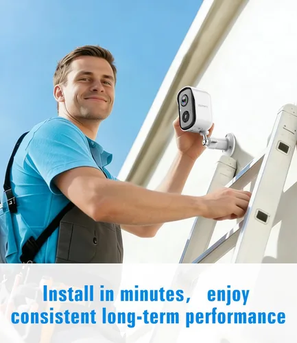 Miniatura 6 de Cámaras de seguridad inalámbricas para exteriores, cámaras 2K para seguridad en el hogar con visión nocturna a color, almacenamiento SD/nube, mayor