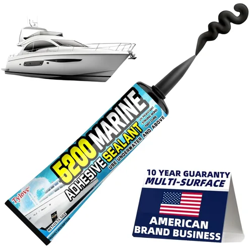Adhesivo sellador marino [negro] 3M 5200 de curado rápido de 85 gramos - Unión y sellado permanente y hermético - Resistente a los rayos UV, sobre y