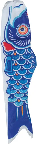 Miniatura 16 de En la brisa peces koi Windsock, Rojo