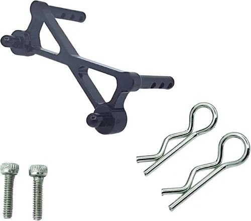 Soporte de carrocería de coche RC Poste de aleación de aluminio duradero para o 1/24 Axial SCX24 C10 RC accesorio de actualización de coche Solo