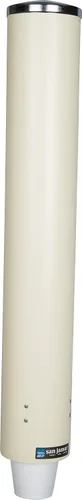 Miniatura 8 de San Jamar, Dispensador de polietileno para espuma de tazas, C4210PFSD, Blanco, 1, 1