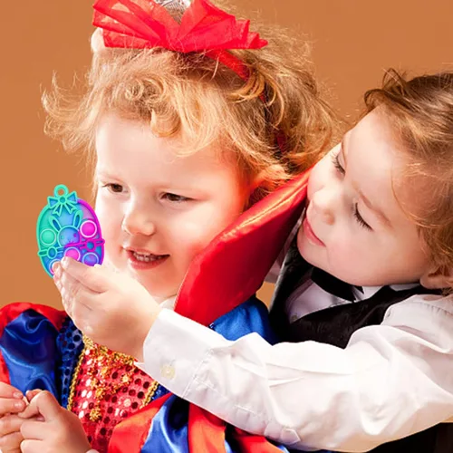 Miniatura 3 de Juguetes sensoriales para ansiedad de Pascua, 24 unidades, regalos de fiesta de Pascua para niños, rellenos de huevos de Pascua, rellenos de cestas