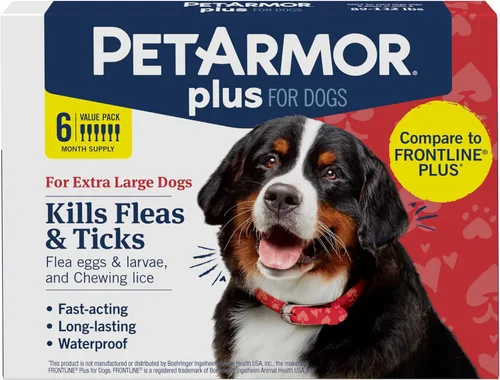 Miniatura 24 de petarmor Plus & de pulgas Tick Tratamiento para gatos, más de 1,5 kg, 3 ct