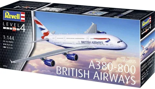 Miniatura 4 de Revell RV03922 A380-800 British Airways Modelo Kit