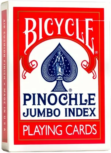 Miniatura 2 de Bicycle Naipes Pinochle Jumbo Index 2 Decks