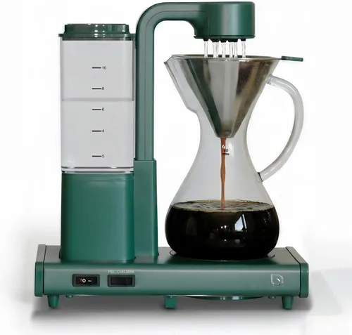 Miniatura 10 de WILLOW Cafetera de goteo de 10 tazas, cafetera automática con jarra de vidrio y función de apagado automático, adecuada para café caliente y helado