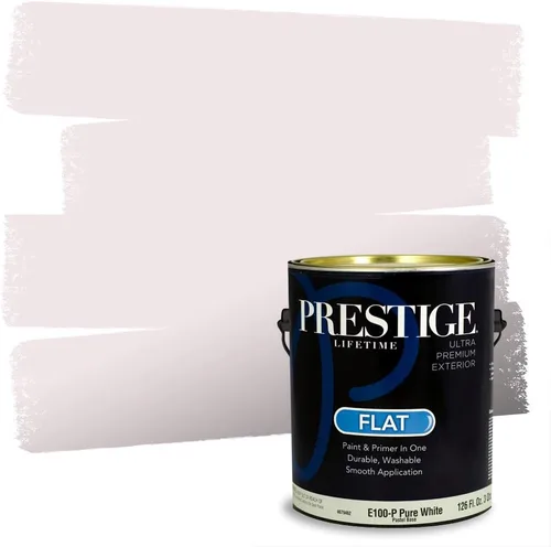 Miniatura 51 de PRESTIGE Pinturas de pintura interior e imprimación en uno, 1 galón, plano, combinación comparable de Sherwin Williams* Kimono Violet*