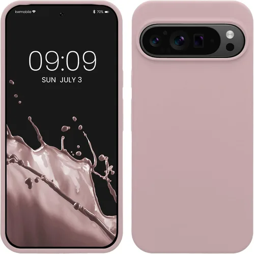 Miniatura 10 de kwmobile Funda Compatible con Google Pixel 6 Pro - Funda de Teléfono de Silicona TPU con Acabado Suave - Azul Caribe