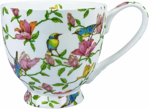 Miniatura 6 de Tazas de café lindas de 16 oz para mujer, tazas lindas de porcelana y hueso, tazas de café, tazas de té para mujeres Mon regalos de cumpleaños