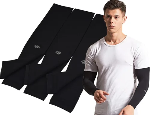 Miniatura 6 de HOPESHINE Mangas de compresión de enfriamiento UPF50+ con protección UV para hombres y mujeres, ciclismo, conducción, cubierta de tatuaje al aire