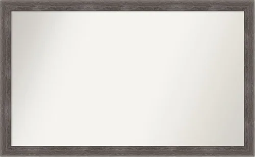 Miniatura 127 de Amanti Art Espejo personalizado, espejo de baño gris plomo a rayas, espejo de pared o espejo de tocador de baño sobre el fregadero