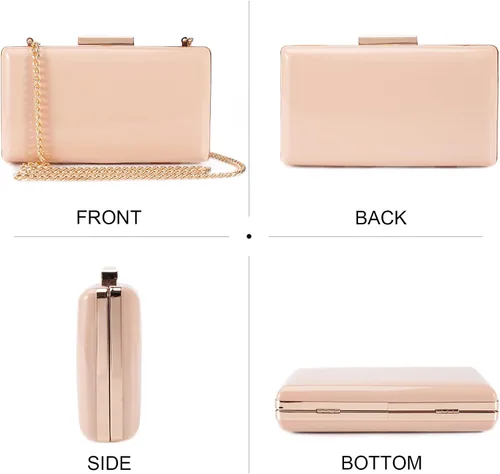Miniatura 12 de Bolso de noche – Monederos pequeños para mujeres, bodas y fiestas, bolsa de noche formal para mujer