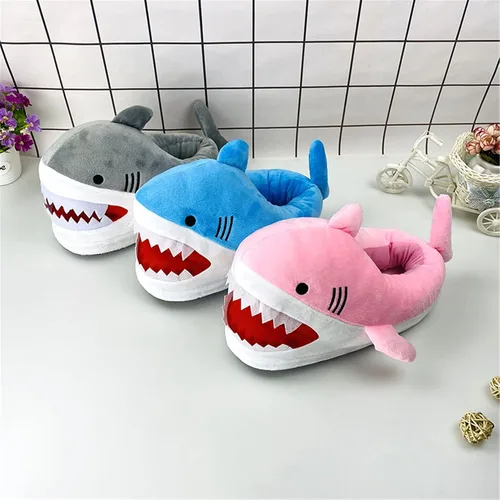 Miniatura 4 de Lindas pantuflas peludas de animales de dibujos animados de cerdo para mujer