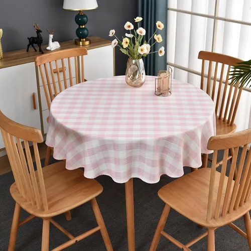 Miniatura 32 de Mantel de Algodón Resistente para Mesa Cuadrada Estilo Granja Vintage Mantel Lavable Cobertura de Mesa Rústica (Gris, 52''x52'')