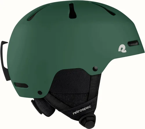 Miniatura 10 de Retrospec Comstock - Casco de esquí y snowboard para adultos y jóvenes - Casco de nieve ajustable con carcasa protectora y ventilaciones Matte Slate
