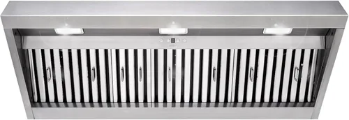 Akicon Inserto de Campana Extractora de 48 Pulgadas, 1200 CFM Campana de Cocina Empotrada con 4 Velocidades, Inserto de Campana de Ventilación con