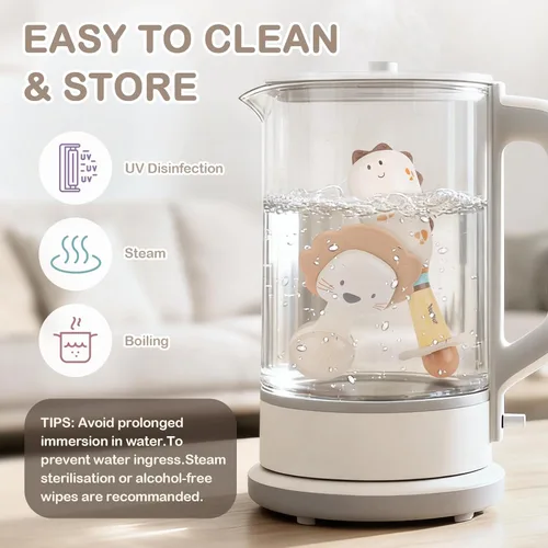 Miniatura 5 de Sonajeros para bebés, juguetes de dentición de 3 a 6 meses, juguetes para bebés de 0 a 6 meses, juguetes sensoriales para bebés recién nacidos