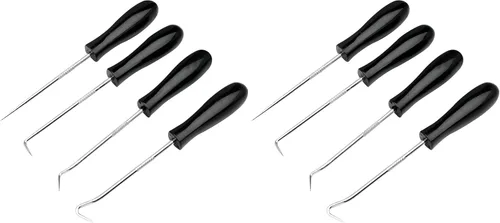 Performance Tool 1103 Juego de 4 ganchos y púas – Marca metal o plástico, cableado separado, quita fusibles, recoge piezas pequeñas y arandelas