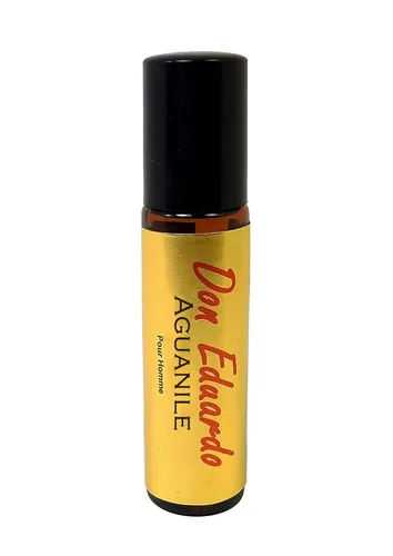 Perfume Don Eduardo Aguanile para hombres. Un potente perfume infundido con feromonas comprobado para que los hombres atraigan a las mujeres