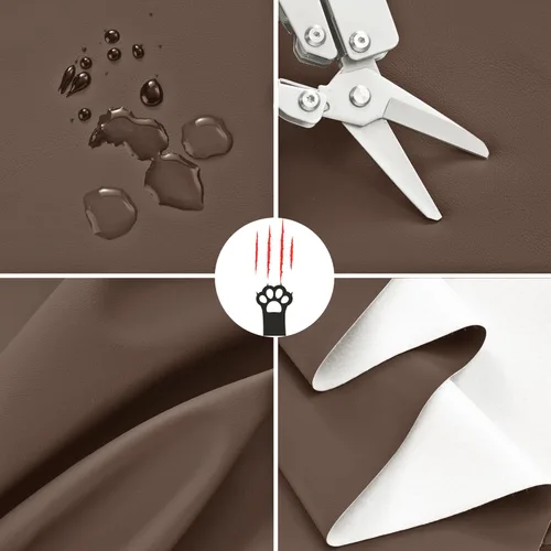 Miniatura 3 de Eiury Asiento Elevador para Niños Pequeños para Mesa de Comedor/Silla de Cocina, Cojín de PU Impermeable Antiarañazos, Base Antideslizante, Correas