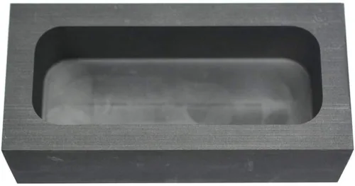 Miniatura 7 de Molde de lingote de grafito de oro y plata para fundir refinación de fundición (4.4 lbs)
