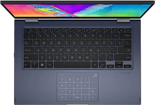 Miniatura 6 de ASUS VivoBook Go 14 Flip Thin and Light 2 en 1 Laptop 2 en 1, 14 pulgadas HD Touch, CPU Intel Celeron N4500, gráficos UHD, 4 GB de RAM, 64 GB eMMC