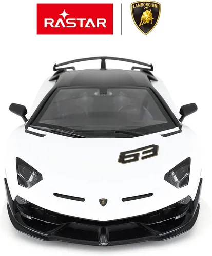 Miniatura 2 de RASTAR Coche de juguete Lamborghini 1:14 Lamborghini Aventador SVJ, modelo de control remoto, súper coche deportivo RC para carreras, para niños
